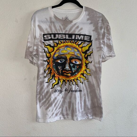 EARTHBOUND Sublime 40 Oz to Freedom Tie Dye Graphic Tee - Picture 1 of 8